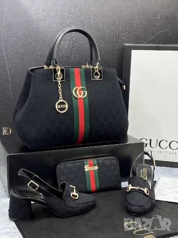 сандали на ток gucci , снимка 2 - Сандали - 51026261