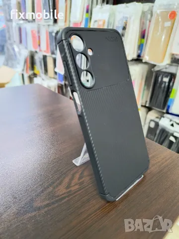 Samsung Galaxy A16 5G Carbon Fiber силиконов Калъф / Кейс, снимка 2 - Калъфи, кейсове - 48718369