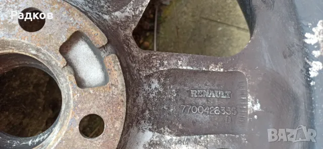 Алуминиеви джанти 15 Рено Сценик , снимка 2 - Гуми и джанти - 49004047