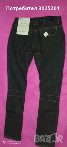 ИНДИГО!!! Тъмен Деним  Яки Дамски Дънки   С , снимка 9 - Дънки - 50441414