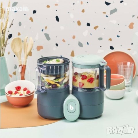 Уред за готвене на пара Nutribaby One Babymoov * Безплатна доставка, снимка 8 - Прибори, съдове, шишета и биберони - 44002557