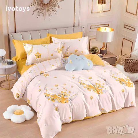 Двулицево спално бельо, 6 части - Модел WS16969, снимка 1