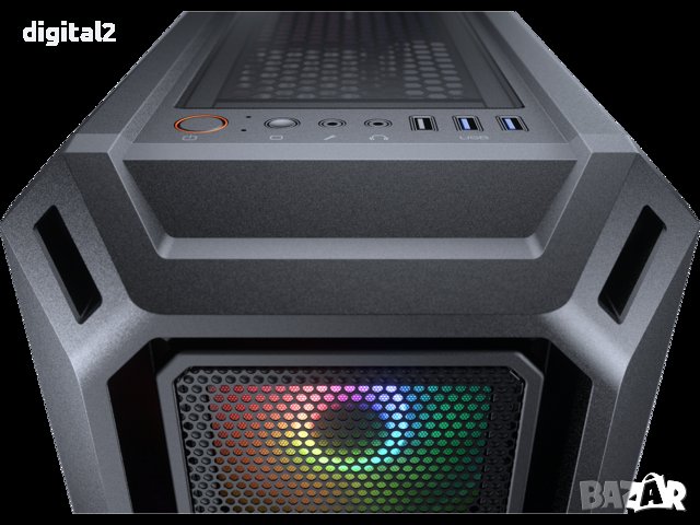 Кутия за Компютър Cougar MX440-G Mesh RGB E-ATX нова, снимка 8 - Захранвания и кутии - 36665338