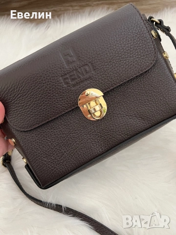 Кожена чанта fendi, снимка 1