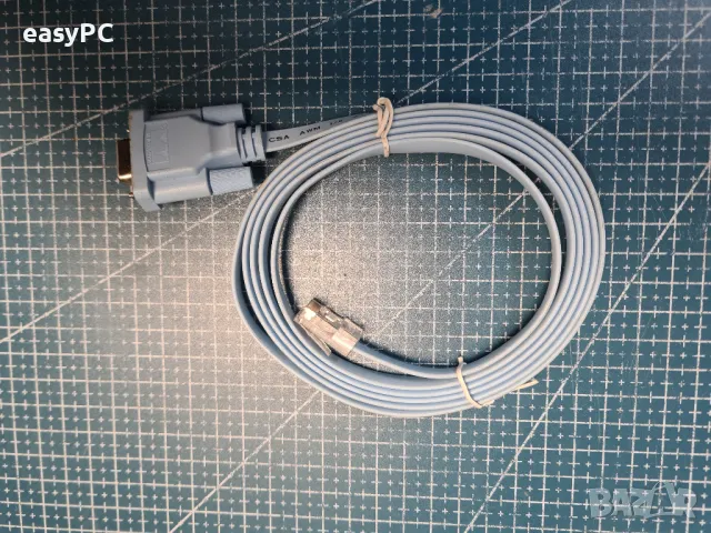 Оригинален кабел Cisco System Console Cable | DB9 to RJ45 | 6FT | 72-3383-01, снимка 2 - Мрежови адаптери - 48691935