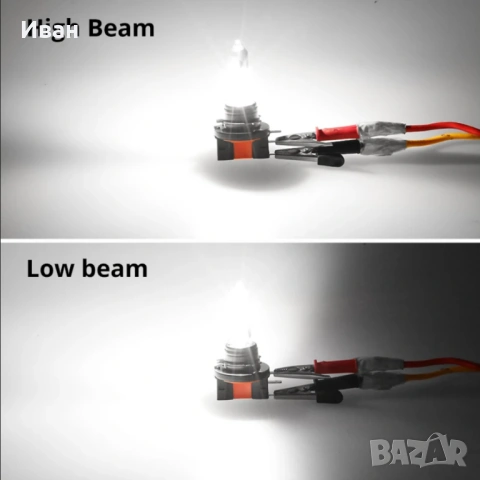 2 бр., H15 халогенни лампи за автомобили 12 V 55 W 6000 K, снимка 5 - Аксесоари и консумативи - 53483986
