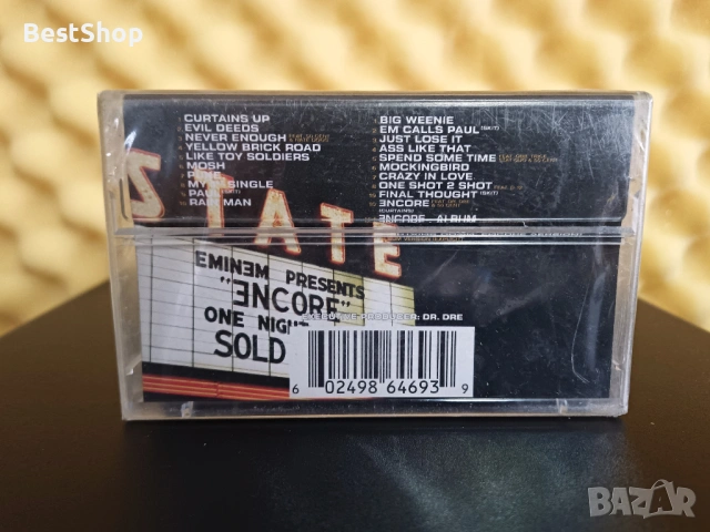 Eminem - Encore, снимка 2 - Аудио касети - 53338727
