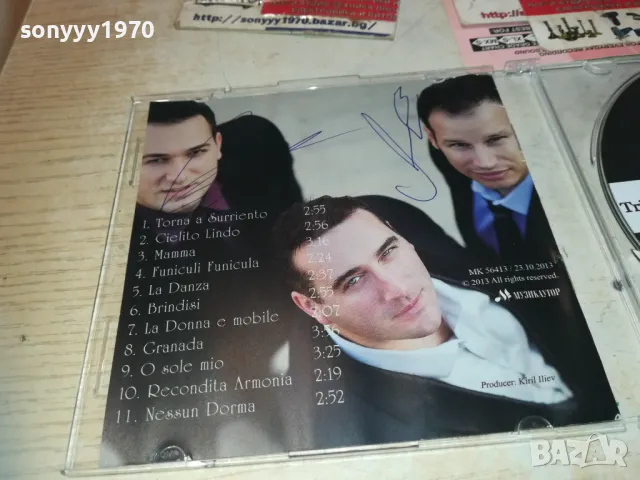TRIO THE TENORS CD 2910241444, снимка 11 - CD дискове - 47761903