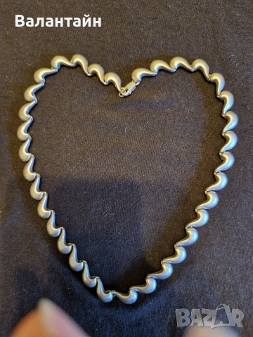 Масивно сребърно колие 