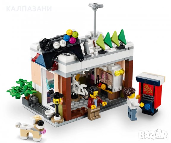 LEGO® Creator 31131 - Магазин за нудълс в центъра, снимка 6 - Конструктори - 38794698
