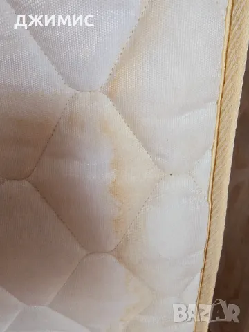 Двулицев матрак 82 / 190 см., няма скъсано, снимка 3 - Други - 49711252