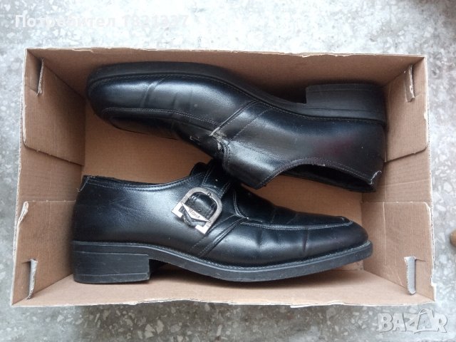Черни мъжки обувки кожени, снимка 12 - Официални обувки - 43569159