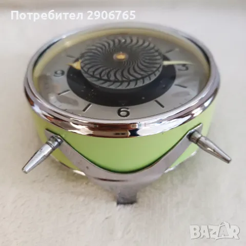 Часовник будилник анимиран Китайски от 80те работещ, снимка 8 - Антикварни и старинни предмети - 48145173