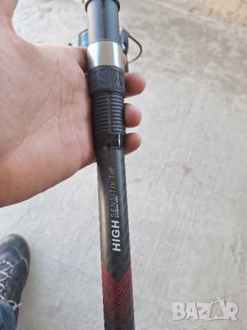 въдица symbios 4,20m + макара FL6000 feeder wind, снимка 7 - Въдици - 51574698