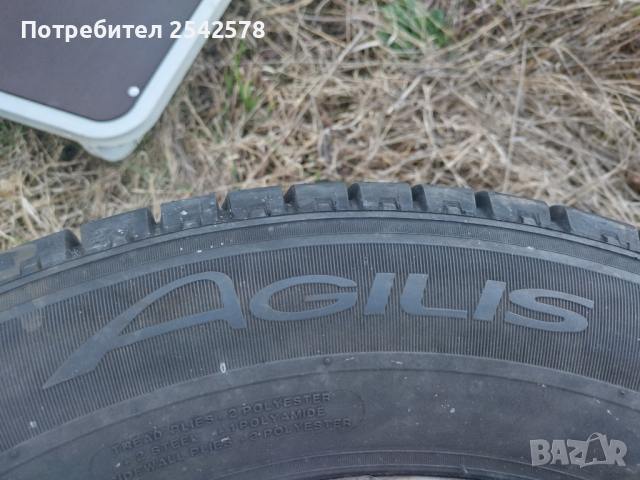 Michelin 195/75/16 C-6 броя, снимка 2 - Гуми и джанти - 44889200