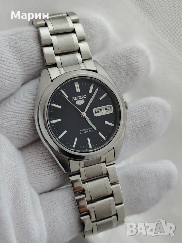 Seiko 5 автоматични, снимка 5 - Мъжки - 53484970