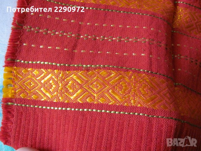 Битова покривка и 6 броя салфетки, снимка 4 - Антикварни и старинни предмети - 32472947