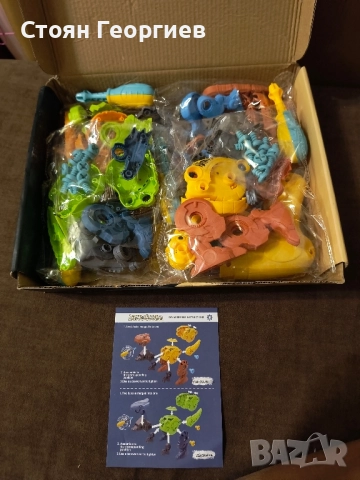 Чисто нов Детски конструктор динозавър