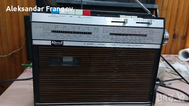 REAL , радиокасетофон 