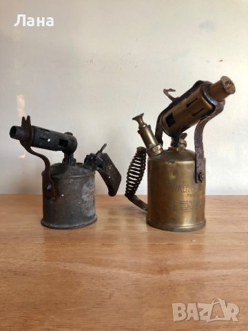 ,месингова антична горелка,  Швеция, снимка 4 - Антикварни и старинни предмети - 43485454