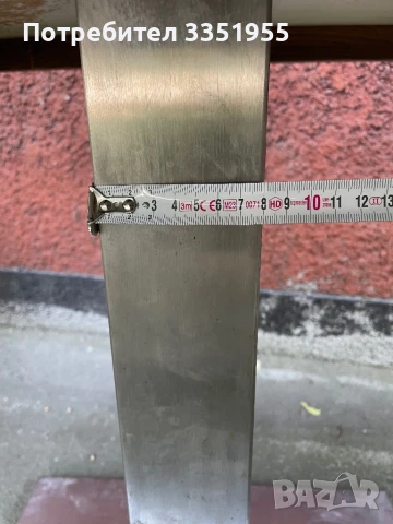 Масивни маси за хранене от неръждаема стомана, снимка 12 - Маси - 51269189