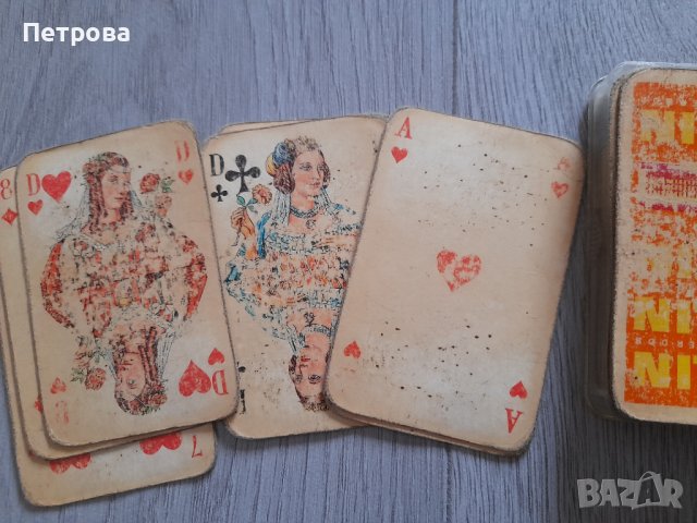 Стари карти за игра , снимка 2 - Карти за игра - 40649211