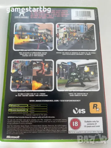 State Of Emergency за Xbox classic/Xbox original, снимка 2 - Игри за Xbox - 49483735