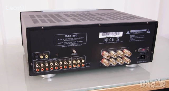 Advance Acoustic MAX 450 или Advance Paris, усилвател, стъпало, DAC, снимка 5 - Ресийвъри, усилватели, смесителни пултове - 50593847