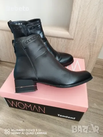 Боти Tendenz 38 номер, снимка 5 - Дамски боти - 47577851