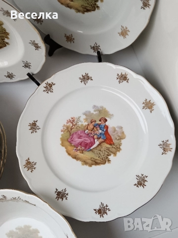 Баварски сервиз за хранене за 6 души , снимка 3 - Сервизи - 52433079