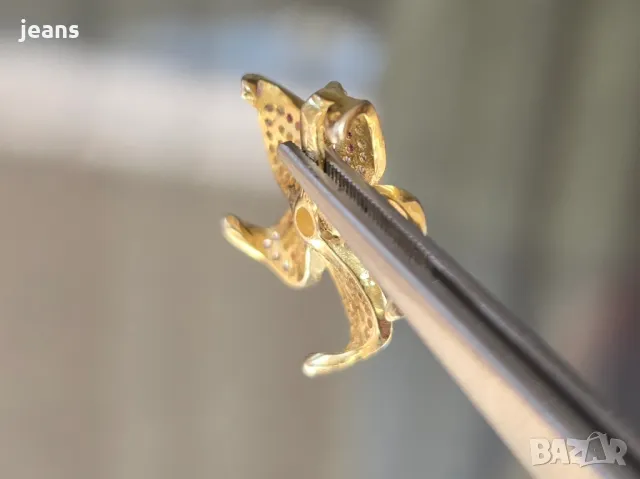 Сребърен 925 пръстен и висулка с позлата 17562, снимка 12 - Пръстени - 50325595