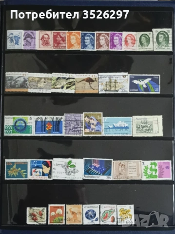 Колекция пощенски марки от Австралия и Нова Зеландия, снимка 2 - Филателия - 53208042