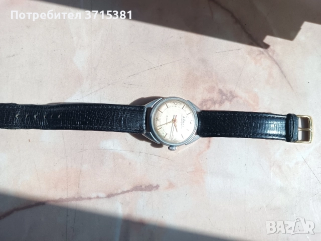 Руски часовник Алмаз 18 камъка- редкаж, снимка 9 - Антикварни и старинни предмети - 52029091