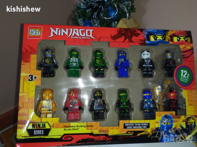Фигури на Лего Нинджаго 12 броя в кутия. , снимка 2 - Конструктори - 38913785