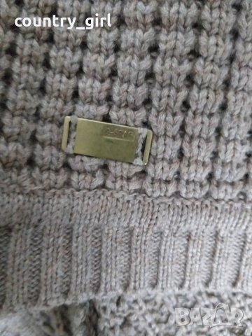 g-star slide cape knit wmn s/less - страхотно дамско пончо, снимка 7 - Жилетки - 26934150
