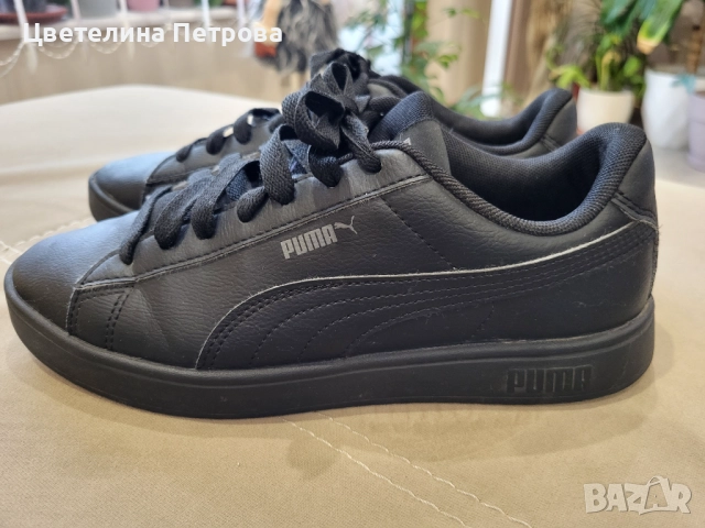 Puma Спортни обувки Rickie Classic с еко кожа за момче, 39 номер, снимка 3 - Детски боти и ботуши - 48766788