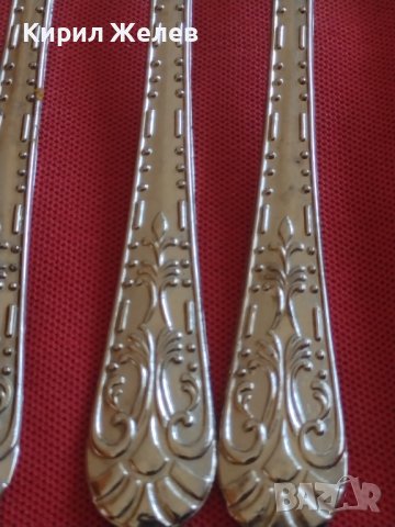 Три стари цинкови вилици красива орнаментика с печат ITALY за КОЛЕКЦИОНЕРИ 42143, снимка 2 - Други ценни предмети - 43848533