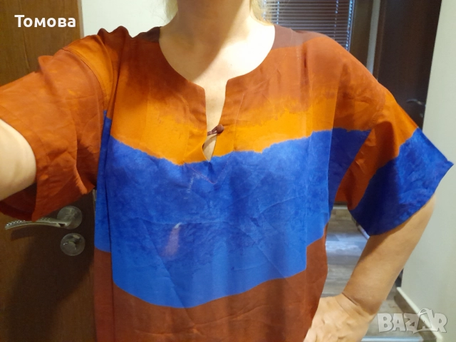 Дълга рокля № ХЛ, снимка 4 - Рокли - 51708997