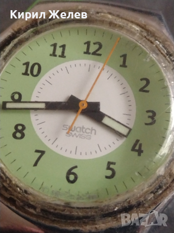Швейцарски часовник мъжки SWATCH Swiss design много красив стилен - 26834, снимка 9 - Мъжки - 36537715