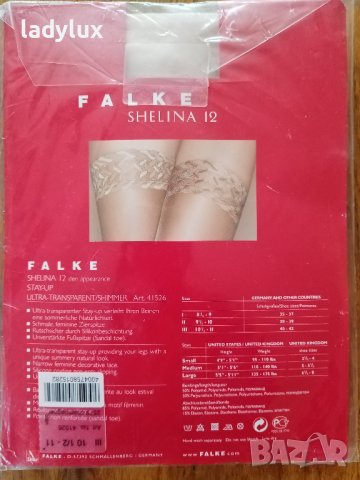 FALKE Shelina 12, Нови Чорапи със Силикон, Размер III. Код 1964, снимка 12 - Бельо - 40748996
