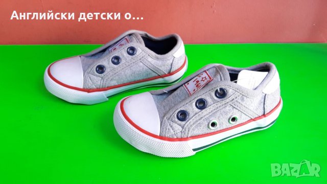 Английски детски кецки-MOTHERCARE 2 вида, снимка 5 - Детски гуменки - 28469698