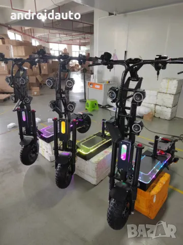 Офроуд електрическа тротинетка Quickwheel Viper 10000W,72V/40Аh, снимка 8 - Велосипеди - 47669161