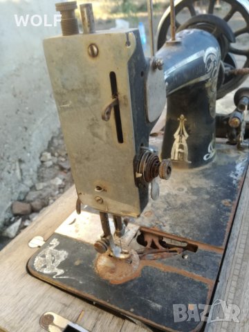 Junker & Ruh Karlsruhe Baden 1900г стара немска шевна машина, снимка 5 - Антикварни и старинни предмети - 28737251