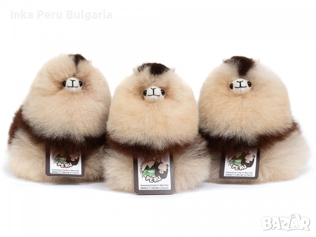 Усмихната алпака – мини, 15 см, Moccachino, снимка 2 - Плюшени играчки - 37122280