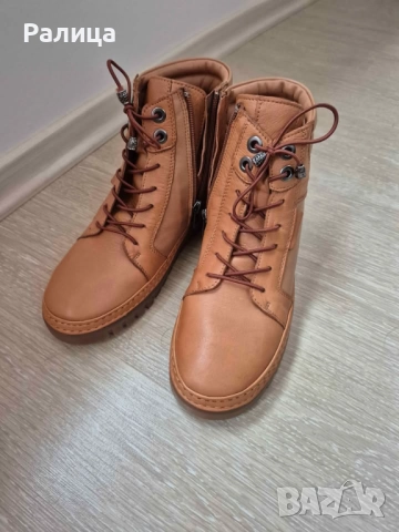 Нови боти от естествена кожа, снимка 2 - Дамски боти - 52791098