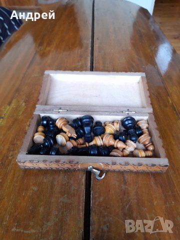 Стар шах #2, снимка 2 - Антикварни и старинни предмети - 37075000