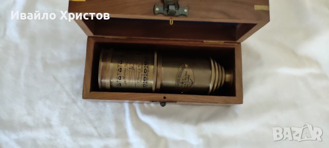 Старинен далекоглед - реплика, снимка 3 - Антикварни и старинни предмети - 37956458