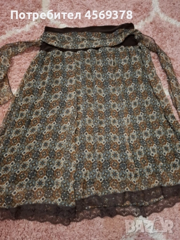 Елегантна Пола с колан, снимка 2 - Поли - 51485407