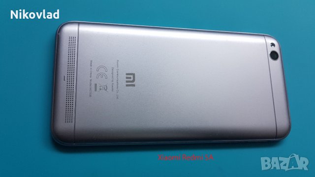 Заден капак със стъкло за камера Xiaomi Redmi 5A, снимка 1 - Резервни части за телефони - 32587792