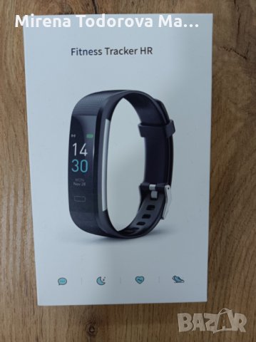 Fitness Tracker HR smart часовник, снимка 1 - Смарт гривни - 34728043